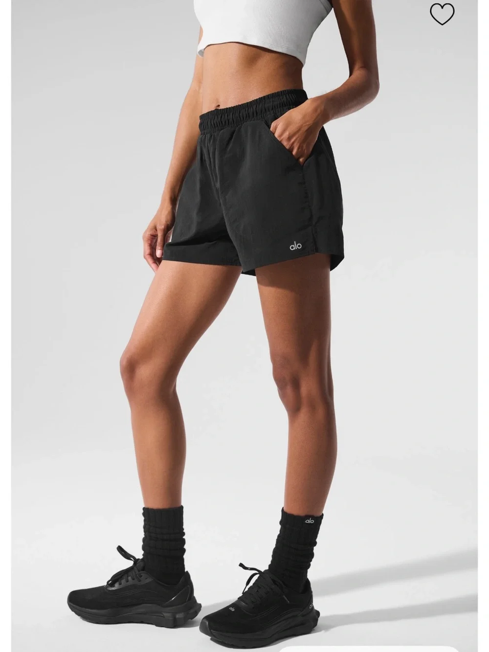 ALO Yoga alumni short - black